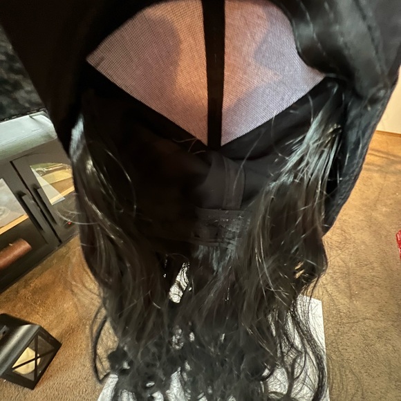 Elegant Black Hair Extension Cap - Picture 4 of 6